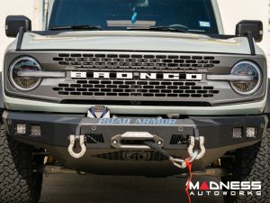 Ford Bronco Winch Bumper - Front - Stealth - Road Armor Ford Bronco Winch Bumper - Front - Stealth - Road Armor